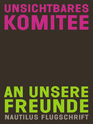 cover image of An unsere Freunde